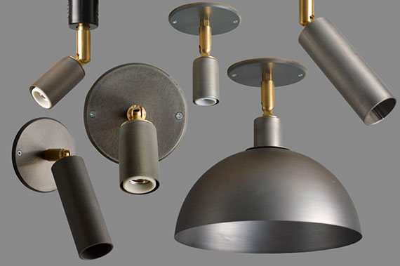 Steel spotlights